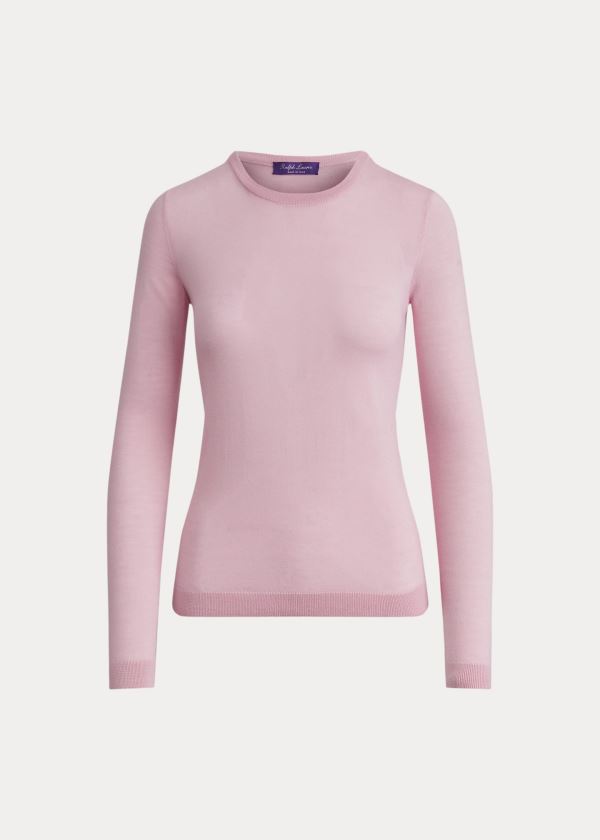 Suéter Ralph Lauren Cashmere Crewneck Mulher 63280-TNDJ